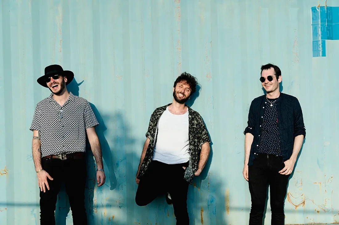 Yogan, Jérémy et Valentin composent le groupe "Diva Faune" 