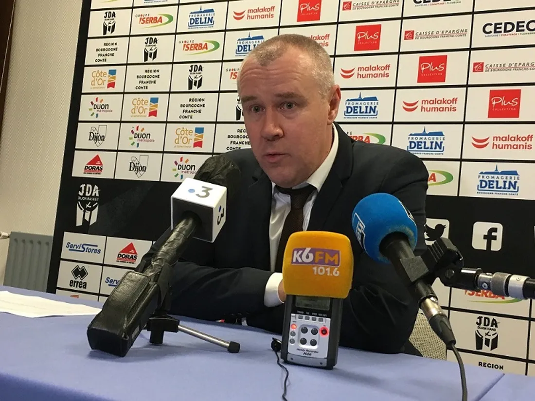 Laurent Legname qui fut le coach de la JDA entre 2015 et 2021