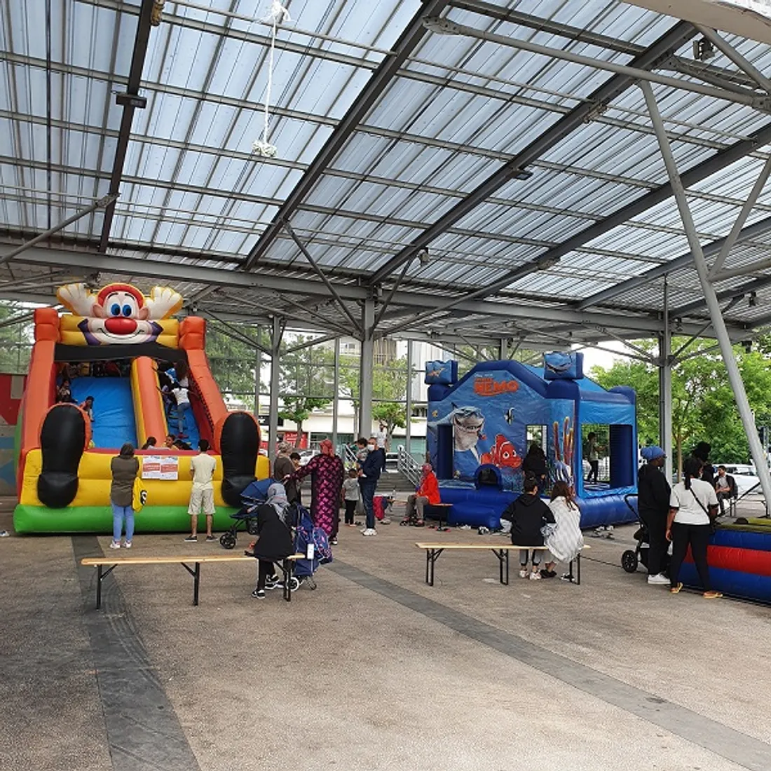 Cette journée des enfants propose notamment des jeux gonflables sur la place Galilée 