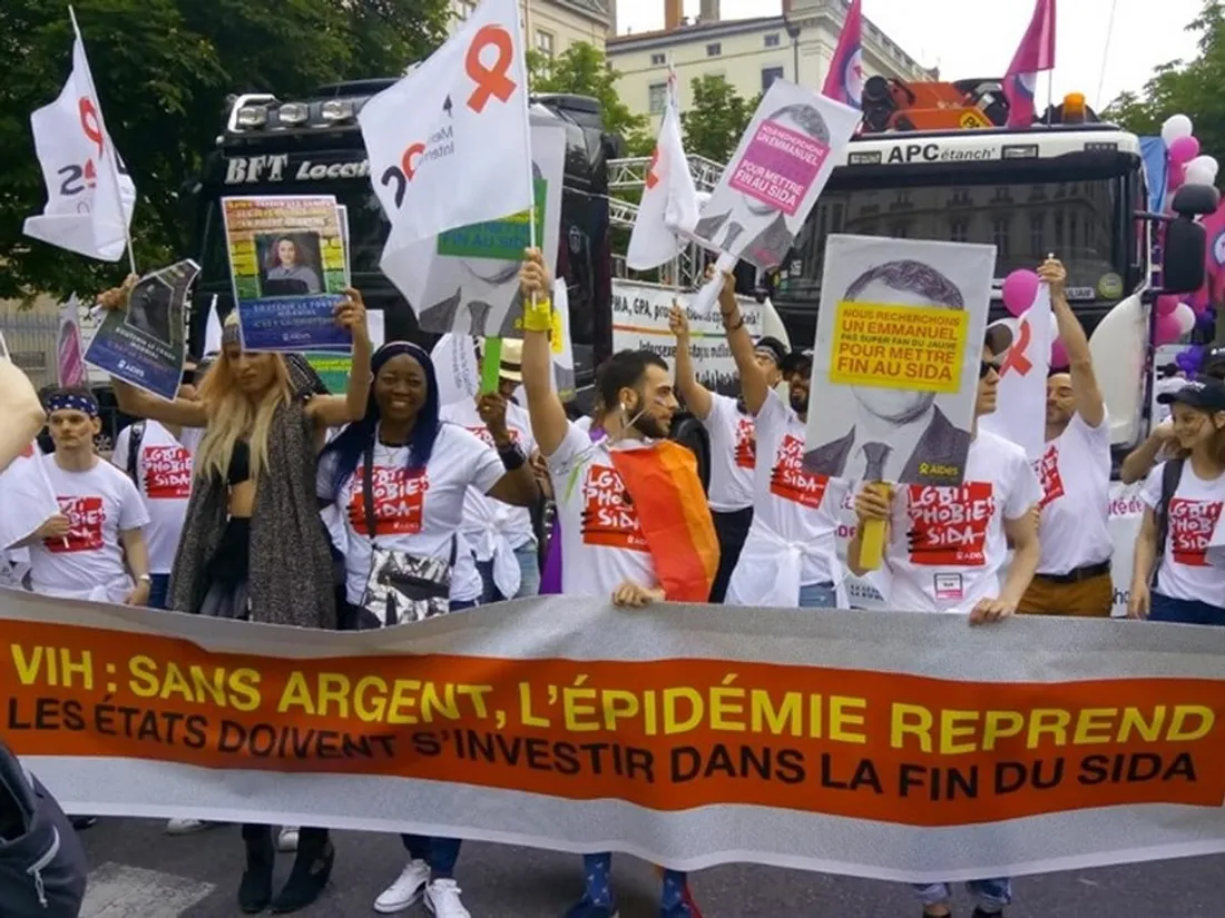 La Marche des fiertés de Dijon, en 2021.