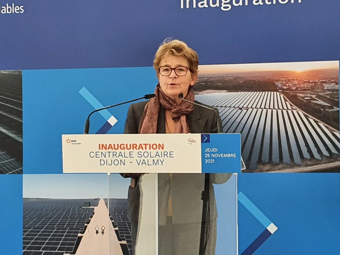 Marie-Guite Dufay, Présidente de la région Bourgogne Franche-Comté.