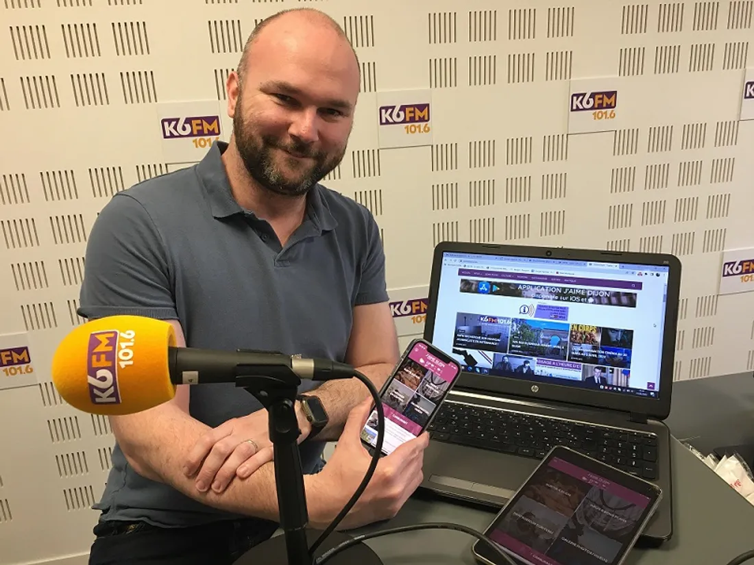 Nicolas Salin, l’un des deux codirigeants du site jaimedijon.com 