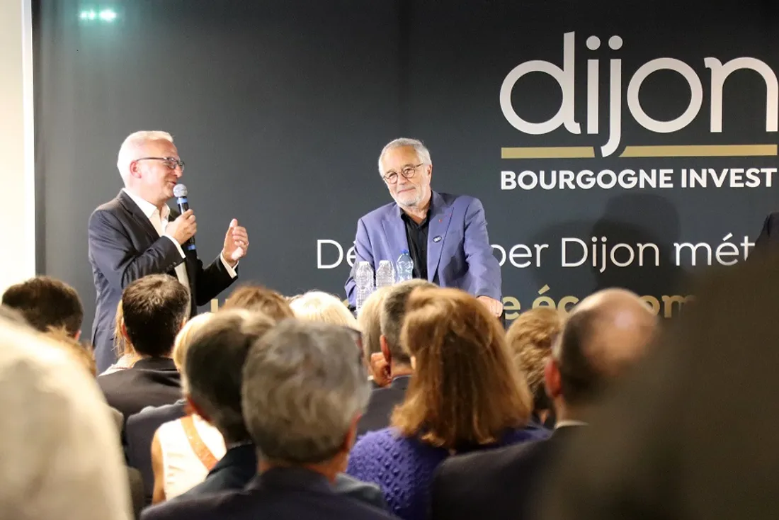 Le lancement avait lieu en présence de François Rebsamen et de Jean-Philippe Girard