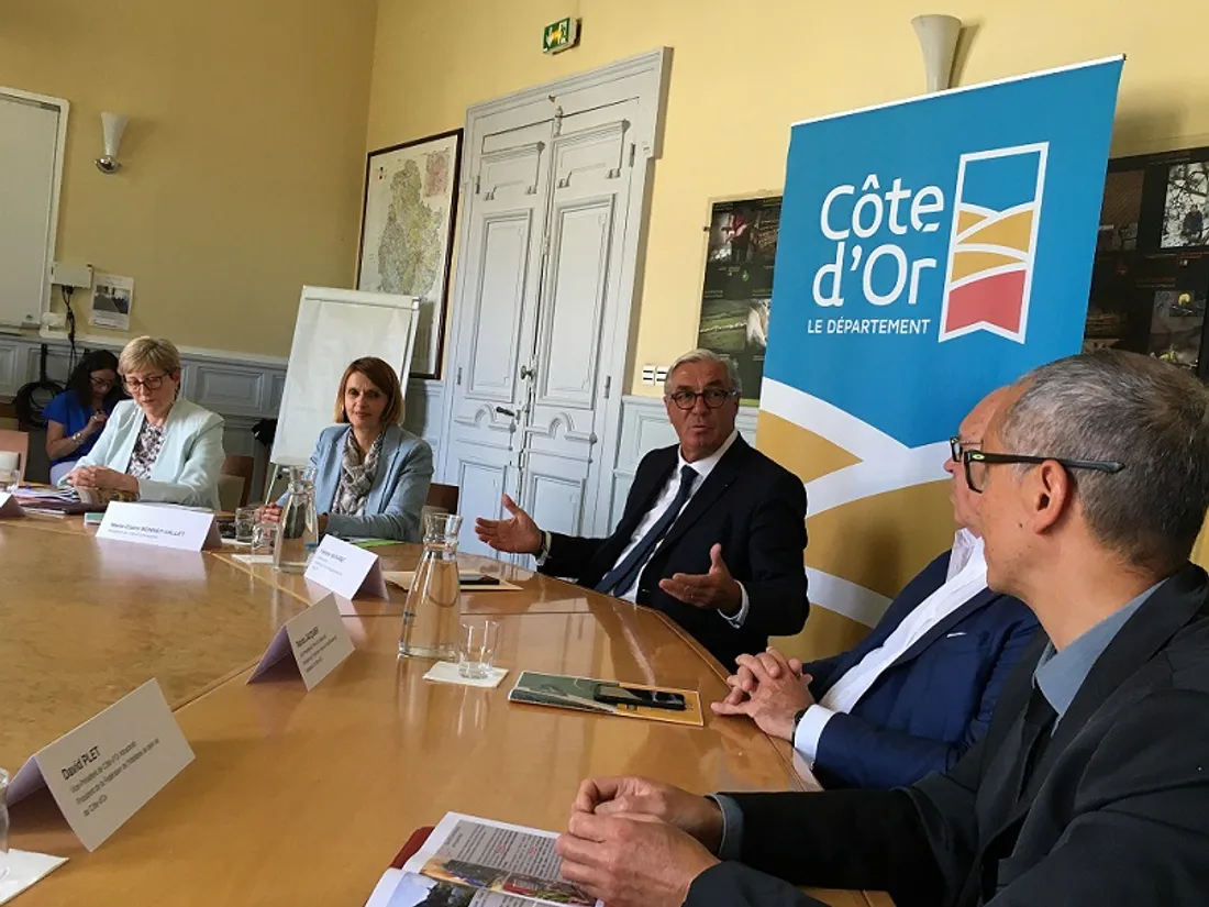 Ce lundi, lors de la conférence de presse de présentation de Côte d’Or attractivité