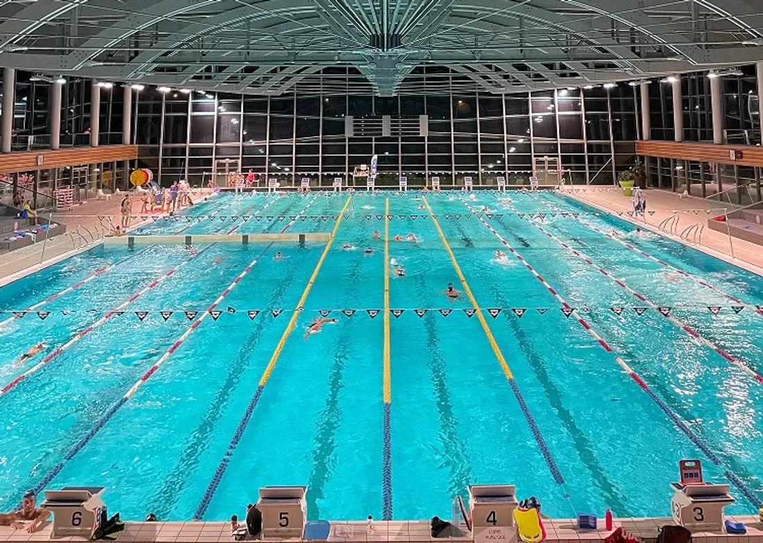 Des animations sont organisées à la piscine olympique de Dijon à l'occasion de Noël 