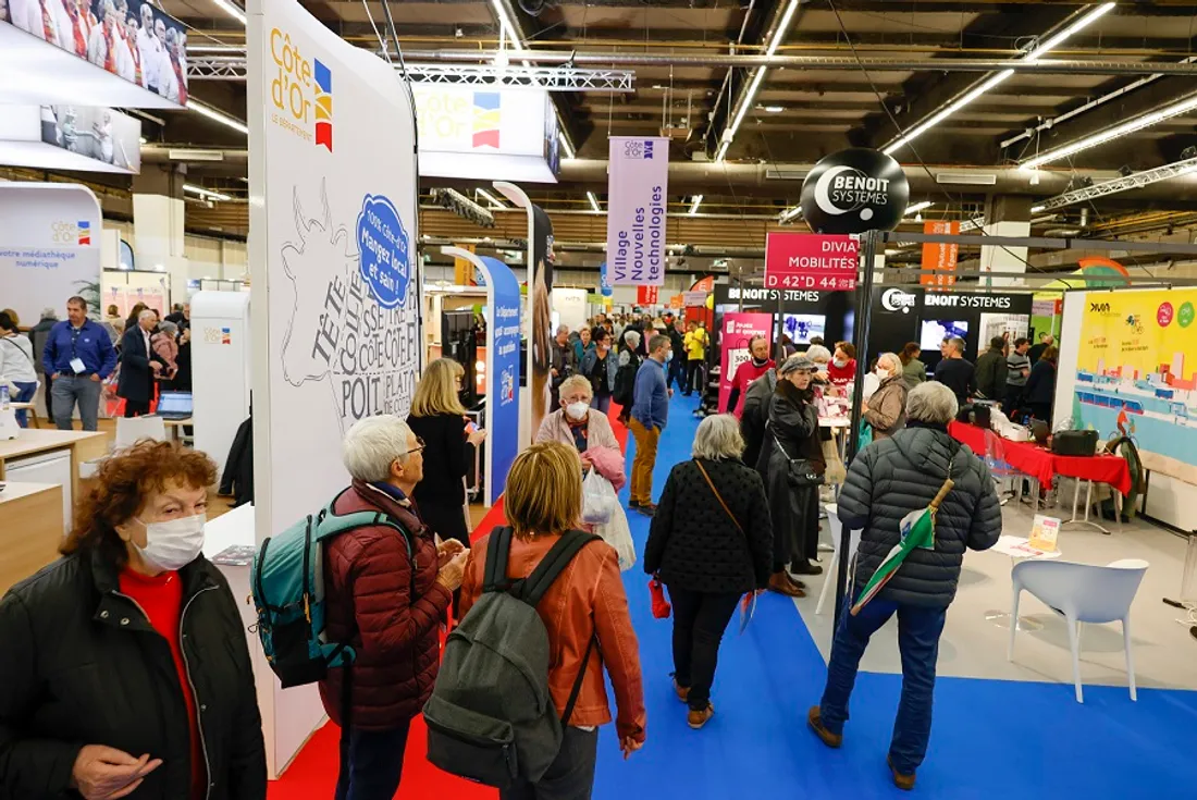 Le salon des seniors revient à Dijon ce jeudi 2 avril pour deux jours (image d'archives 2022).