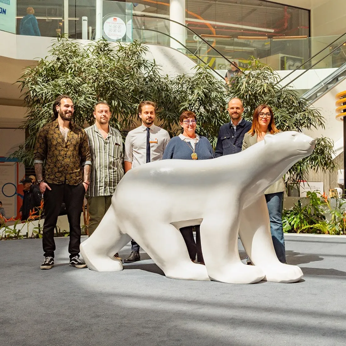 Le centre de la Toison d'Or a accueilli ce mercredi l'Ours Pompon