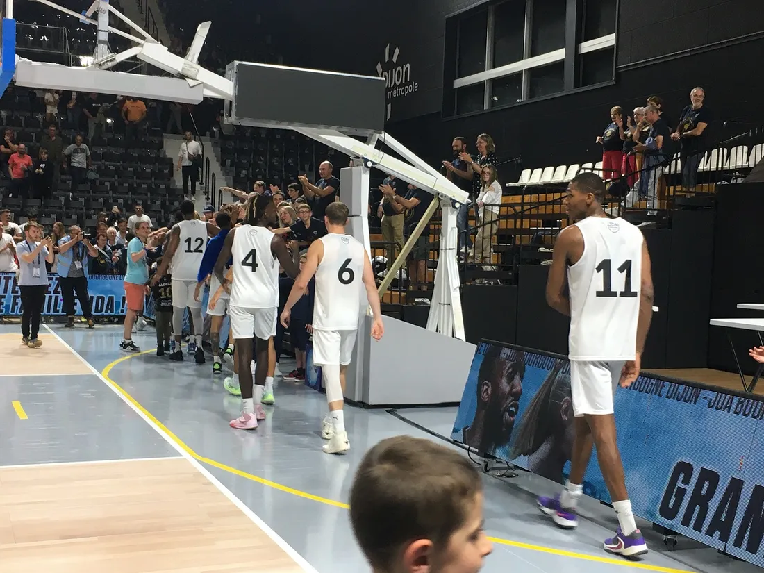 Les joueurs de la JDA ont perdu ce mardi soir sur le parquet de Nancy 