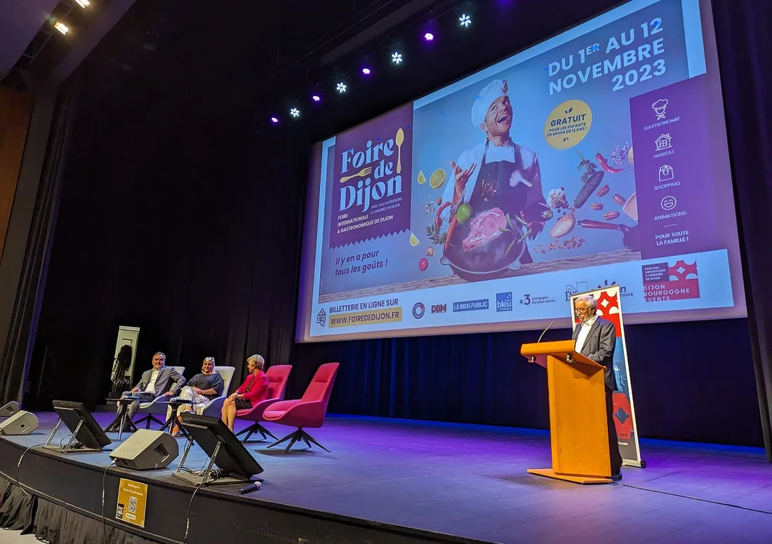 Ce mercredi 27 septembre, l'édition 2023 de la Foire de Dijon a été présentée à la presse.