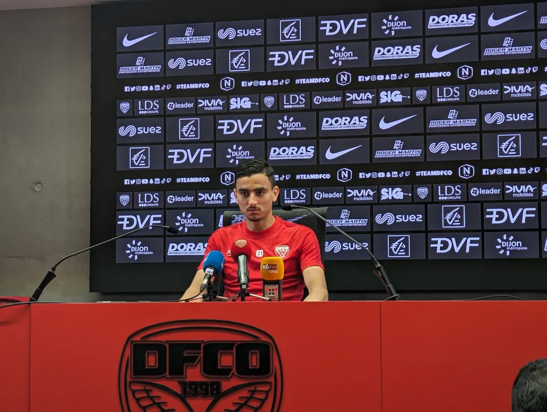 Mohamed Ben Fredj fait parti du groupe dijonnais convoqué pour le match de ce soir.