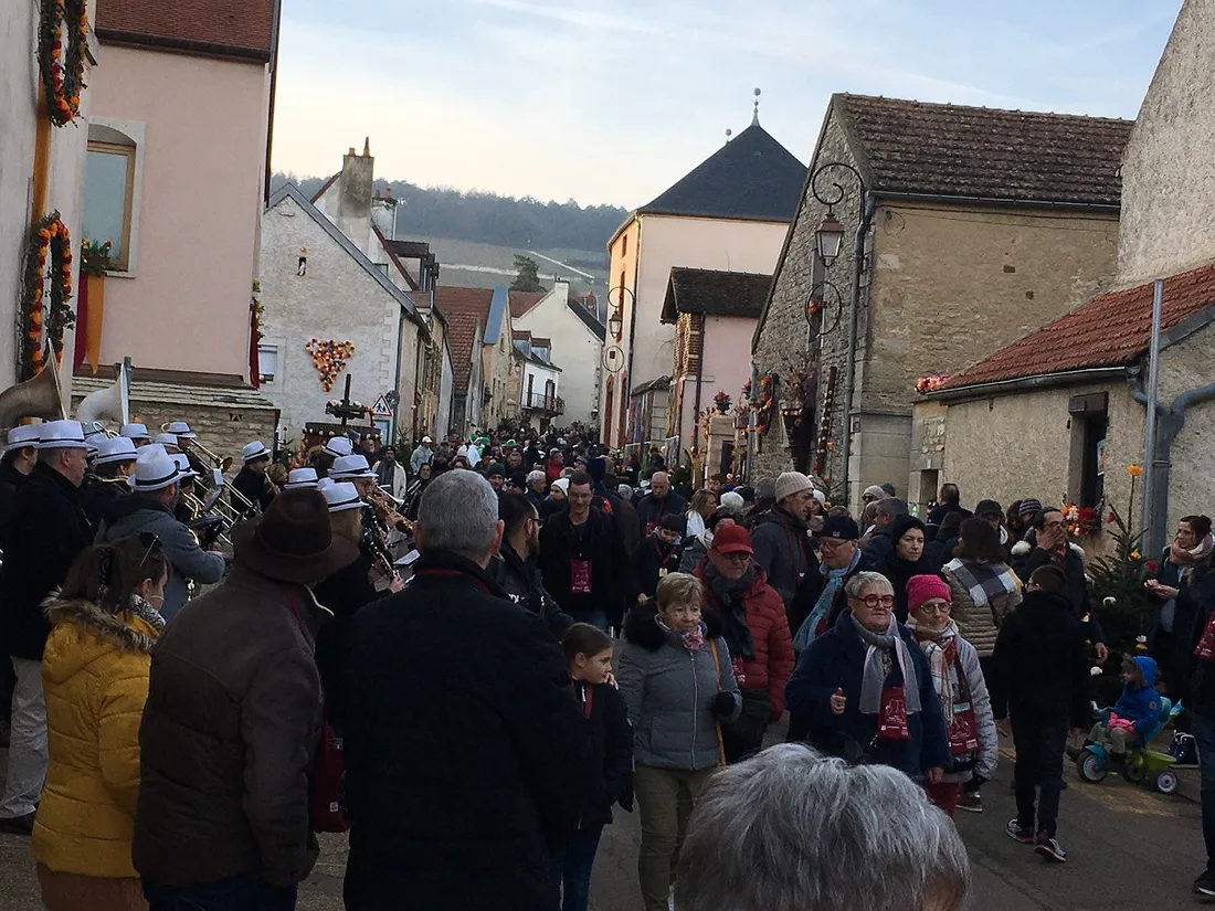 Il y avait foule ce week-end lors de la Saint-Vincent tournante 