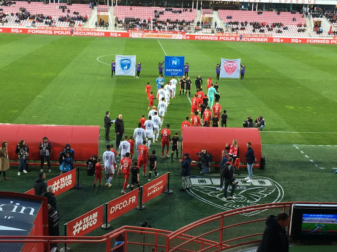 Le DFCO recevait Niort ce lundi soir au stade Gaston Gérard 