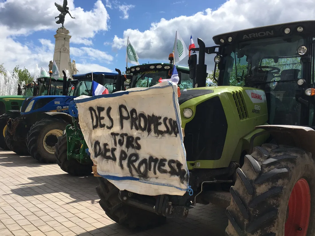 Ce jeudi 25 septembre, les agriculteurs de la FDSEA 21 se mobilisent à Dijon.