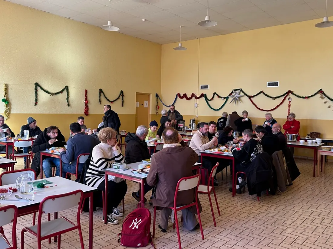 Près d'une cinquantaine de bénéficiaires viennent tous les jeudis