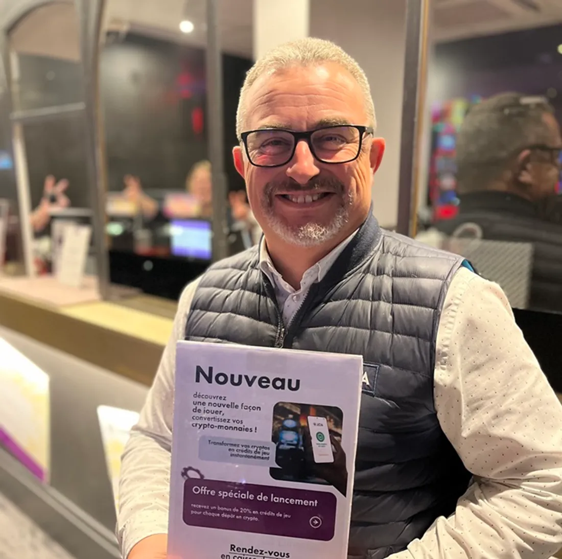 Frédéric Mousset, le directeur général du casino JOA de Santenay