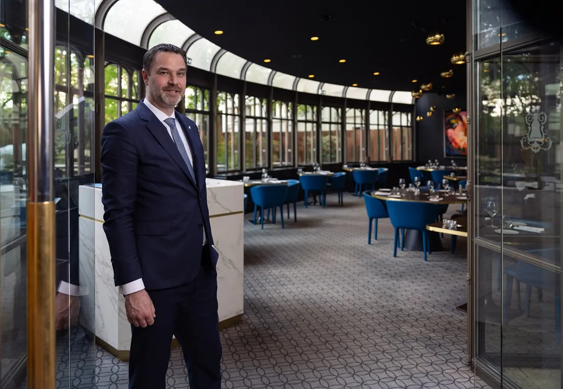 Noël Lazarini a pris les commandes du grand hôtel la Cloche