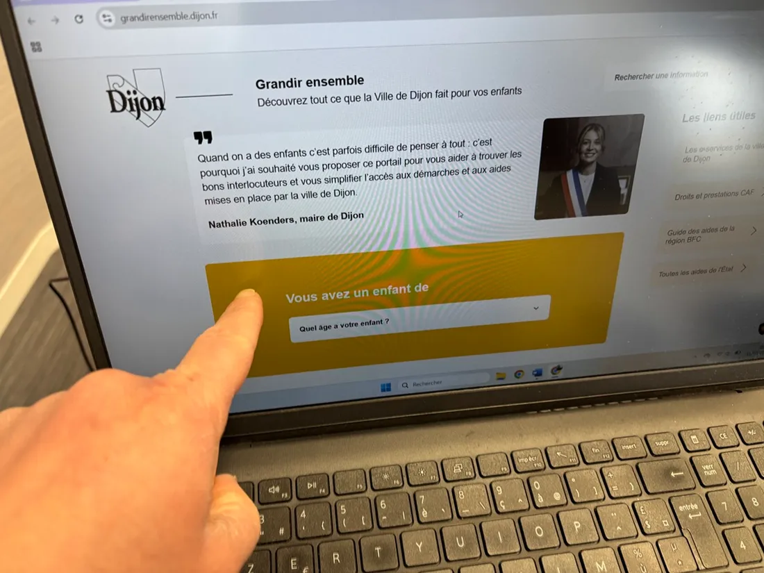 La ville de Dijon a lancé ce lundi une nouvelle plateforme nommée « Grandir ensemble » 