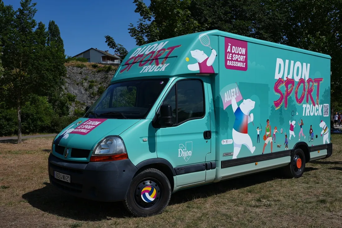 Le « Dijon Sport Truck » sera de passage du 7 juillet au 29 aout dans différents parcs de Dijon 