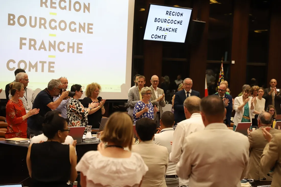 Marie-Guite Dufay préside ce jeudi et ce vendredi sa dernière assemblée plénière