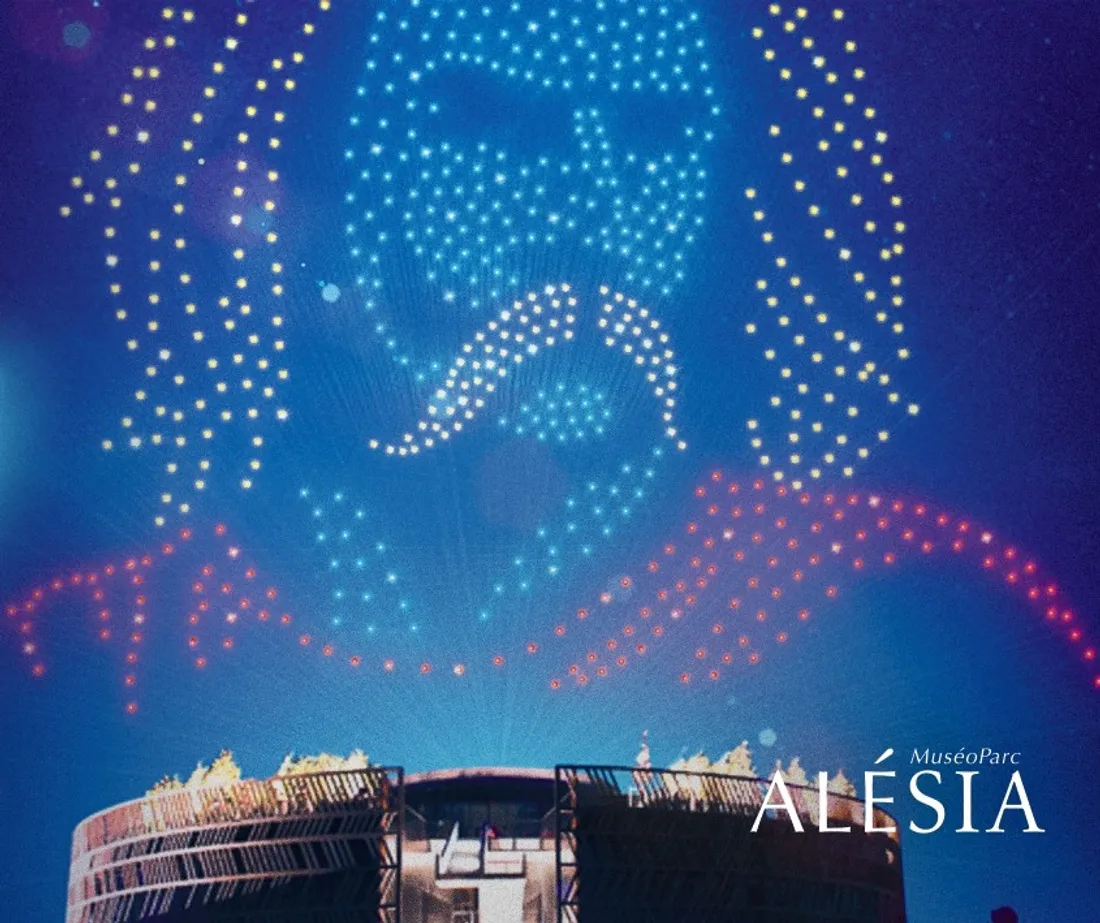 Un spectacle de drones prévu à Alésia le 20 septembre pour les 160 de la statue de Vercingétorix. 