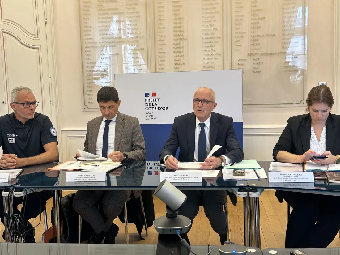 La préfecture de Côte d'Or a présenté son bilan de son plan sécurité instauré en février. 