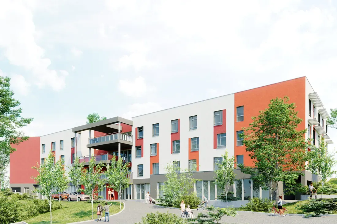 Un nouveau bâtiment a été inauguré sur l'EHPAD du site Champmaillot du CHU.