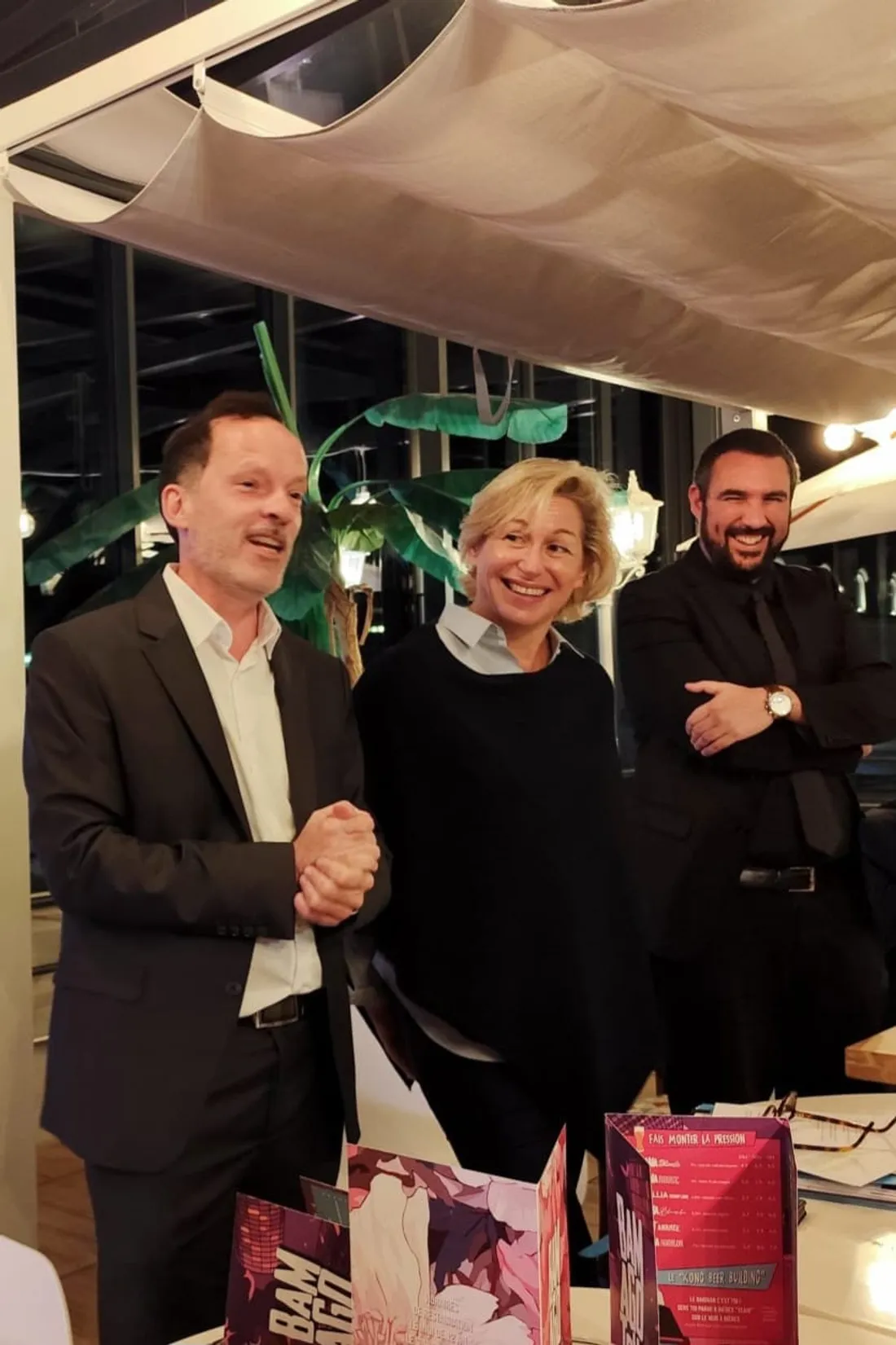 Nathalie Delattre est la première femme à être élue à la tête du parti. 