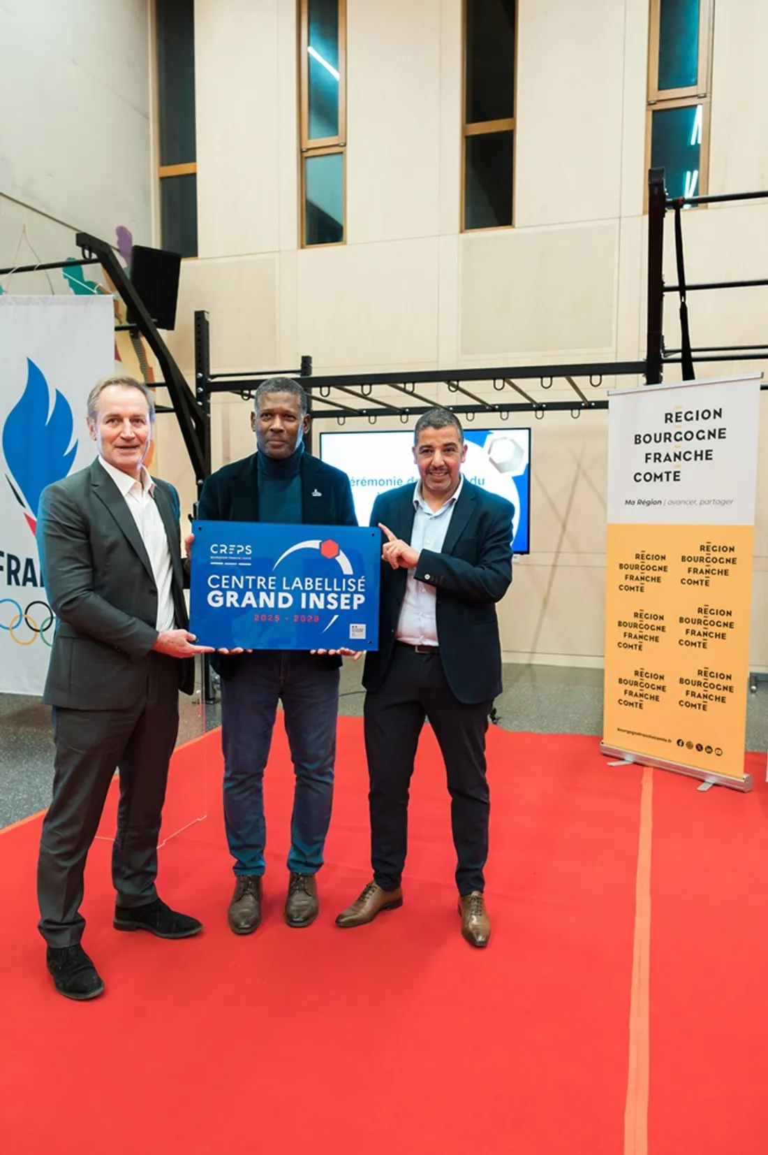 Le CREPS BFC a obtenu le label grand INSEP ce lundi 17 novembre.