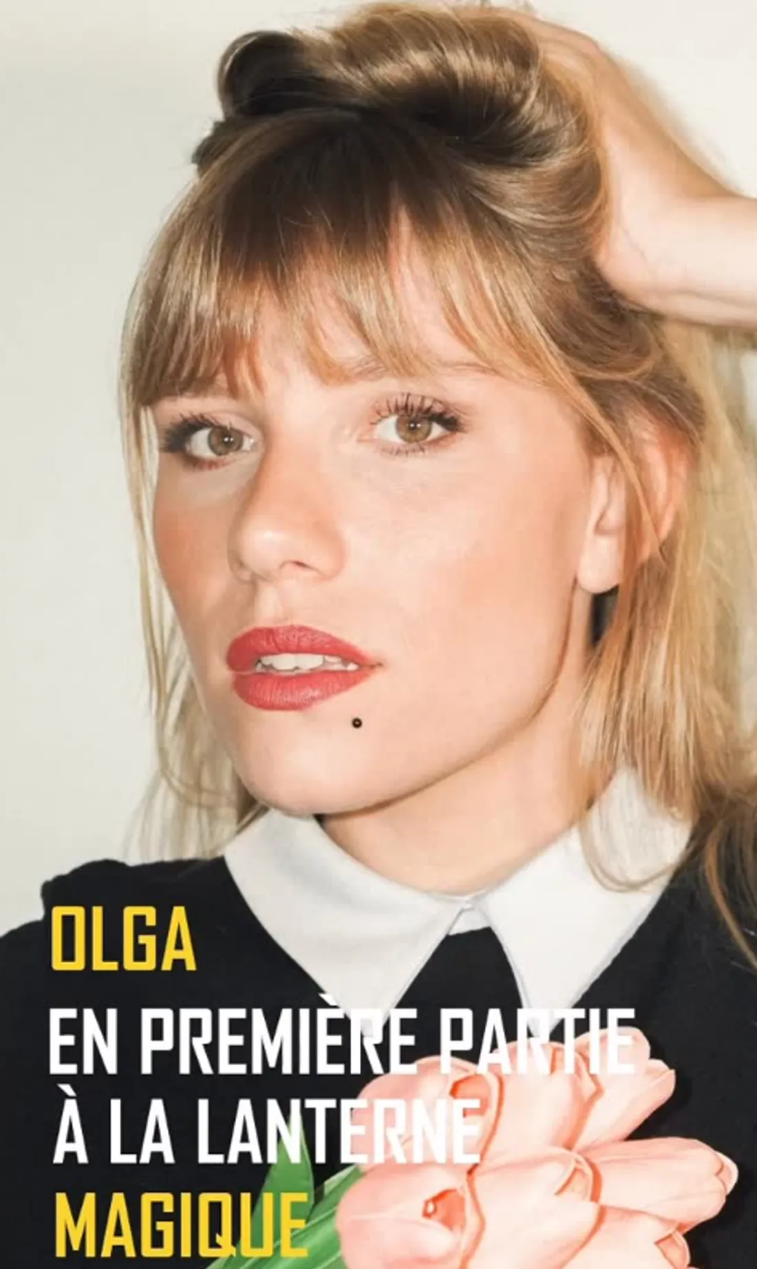 Olga assurera la première partir de Coline Rio ce vendredi 28 novembre à la Lanterne Magique.