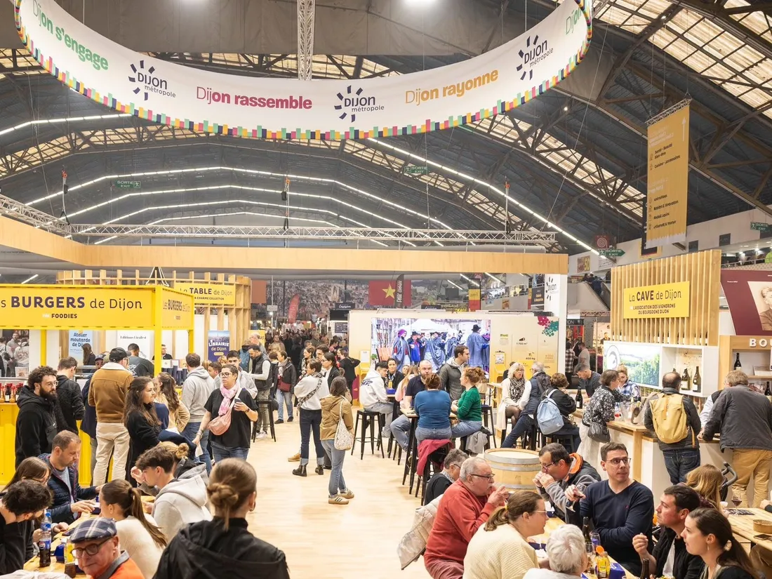Dijon métropole accueille le salon du vins des Dijonnais à la foire de Dijon