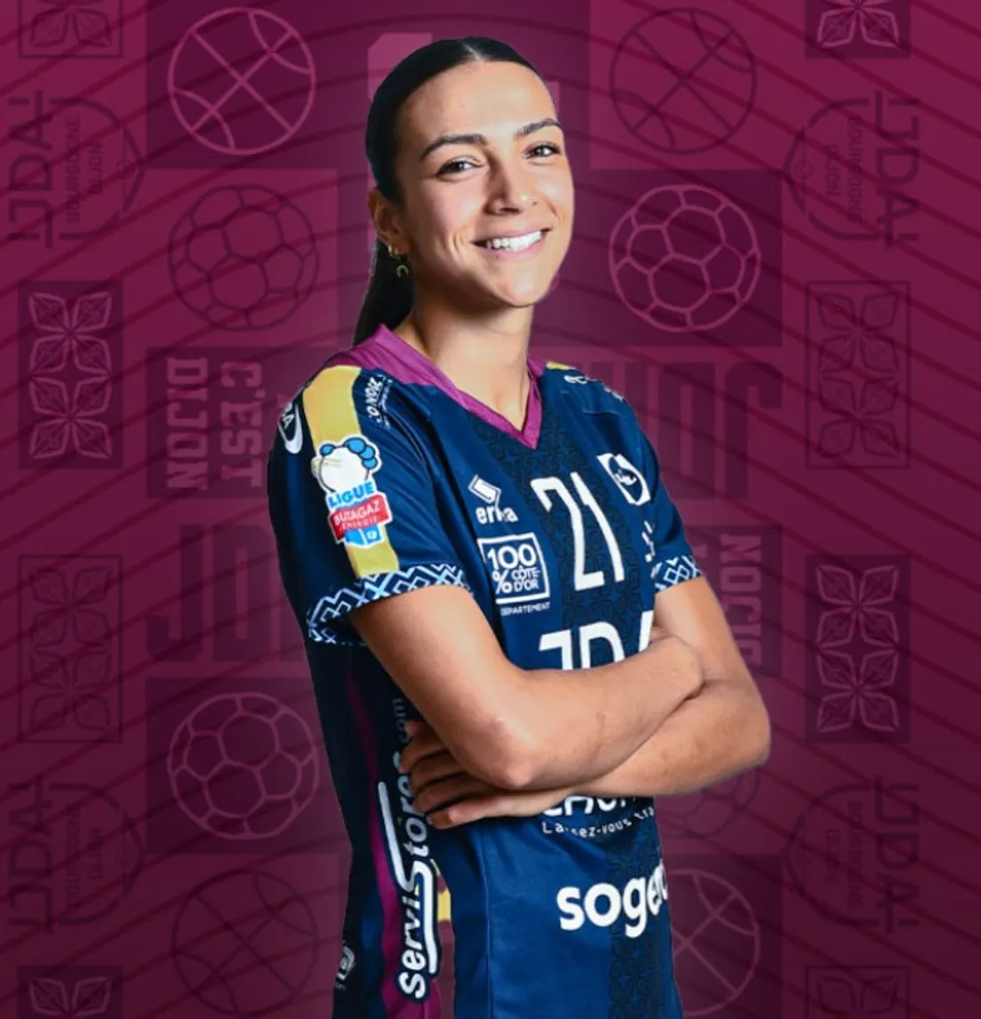 Nina Dury de la JDA Dijon