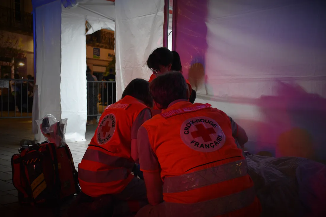 Les bénévoles de la Croix-Rouge seront mobilisés pour la Nuit de la solidarité à Dijon. 