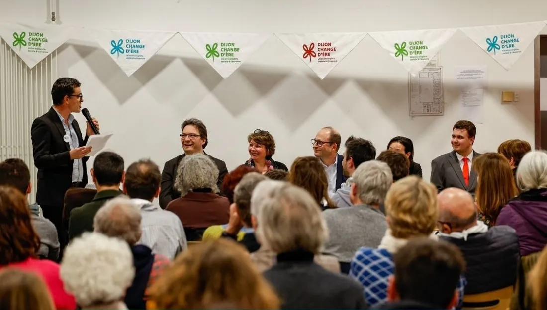 Dijon change d'ère, ci-contre en pleine campagne, se dit être optimiste pour le futur.