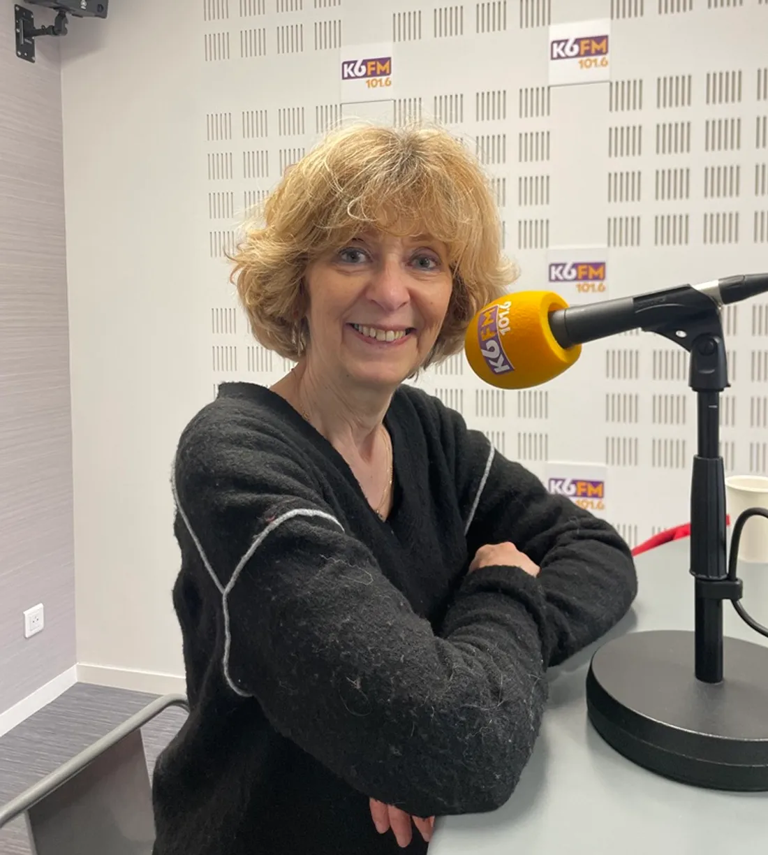 Patricia Marc, dans nos studios en février dernier, est décédée à l'âge de 72 ans. 