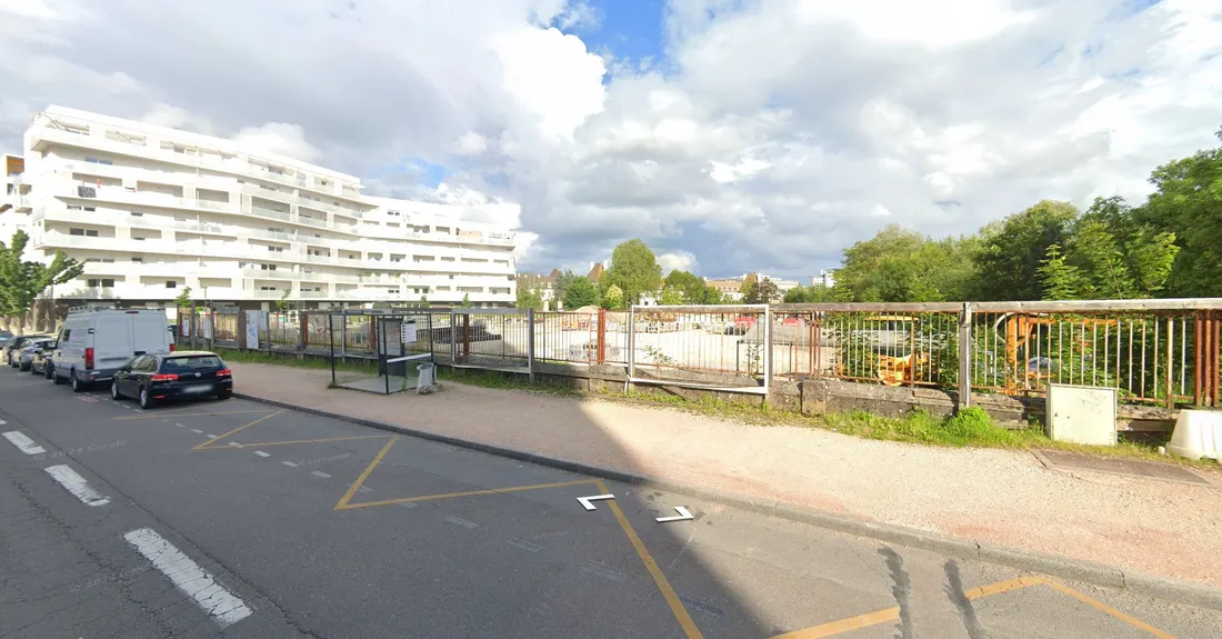 Les travaux ont débuté sur l'ancien héliport situé sur l'avenue de l'Ouche à Dijon.