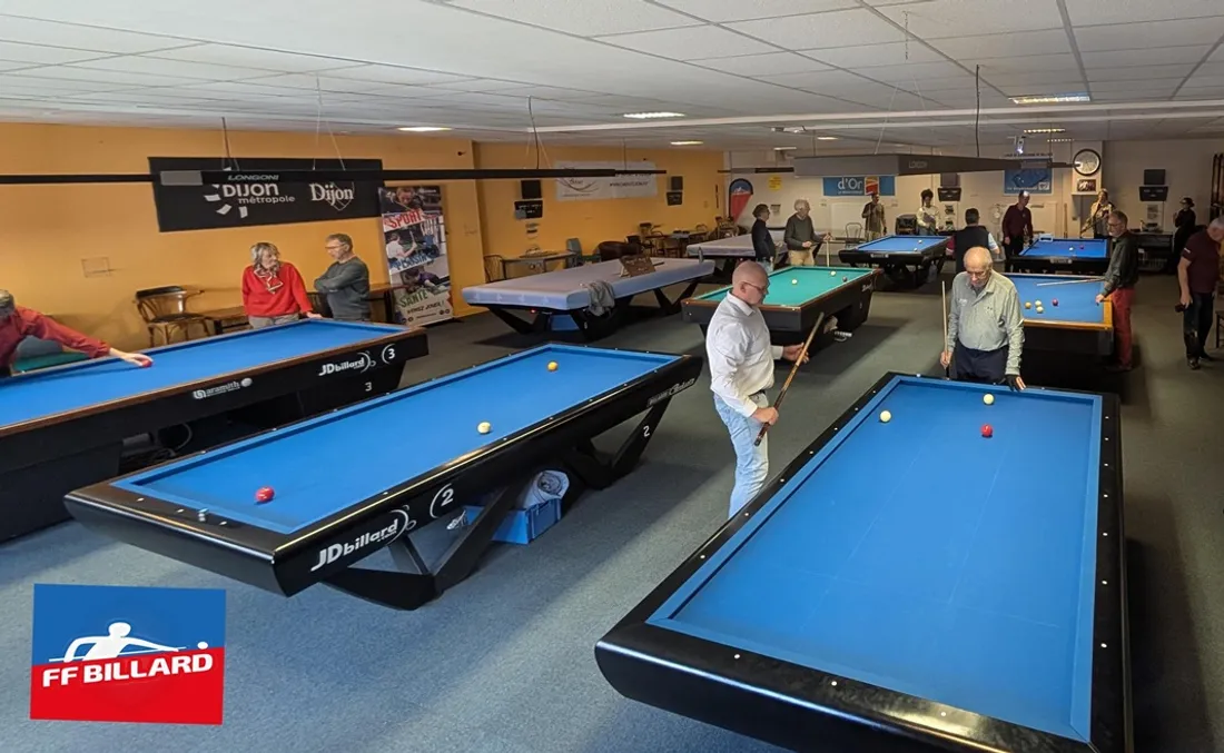 Le championnat de France de billard se tiendra à Dijon à partir de ce vendredi 27 mars.