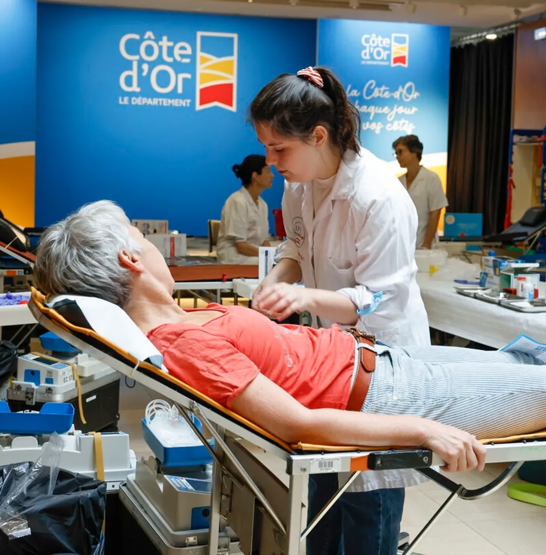 Le département de la Côte-d'Or poursuit son engagement en faveur du don de sang et de plasma.