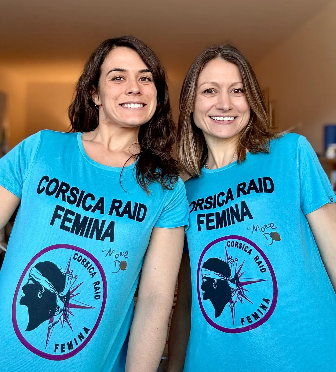 Cécile et Mélanie participent à une course engagée, solidaire et 100% féminine en Corse. 