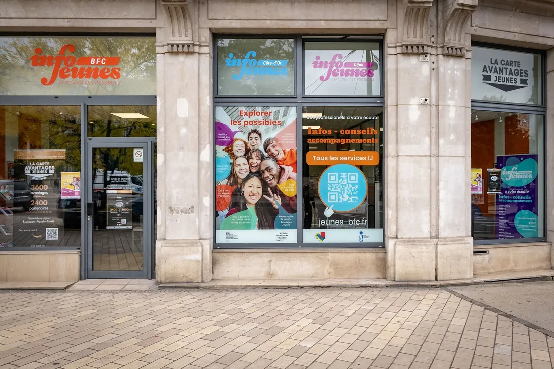 Les locaux d’Info Jeunes BFC accueillent le rendez-vous, au 17 place Darcy.
