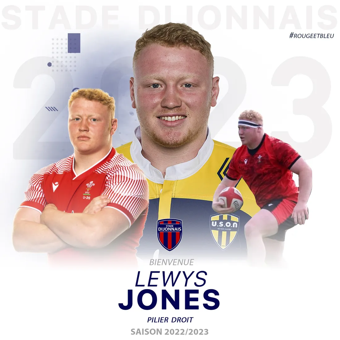 Le Stade Dijonnais signe un pilier droit gallois