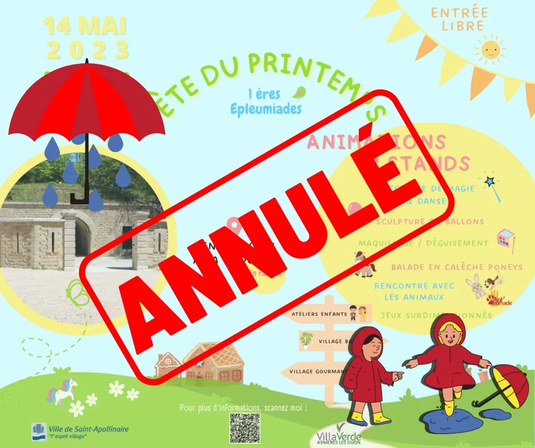 " Les Epleumiades " à Saint-Apollinaire de cette année sont annulées