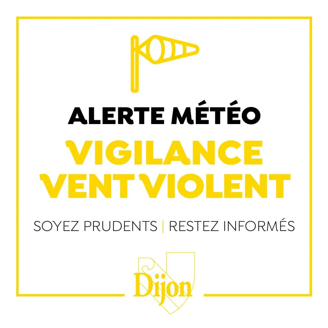 Les parcs et jardins municipaux dijonnais sont fermés ce mercredi à cause des vents violents. 