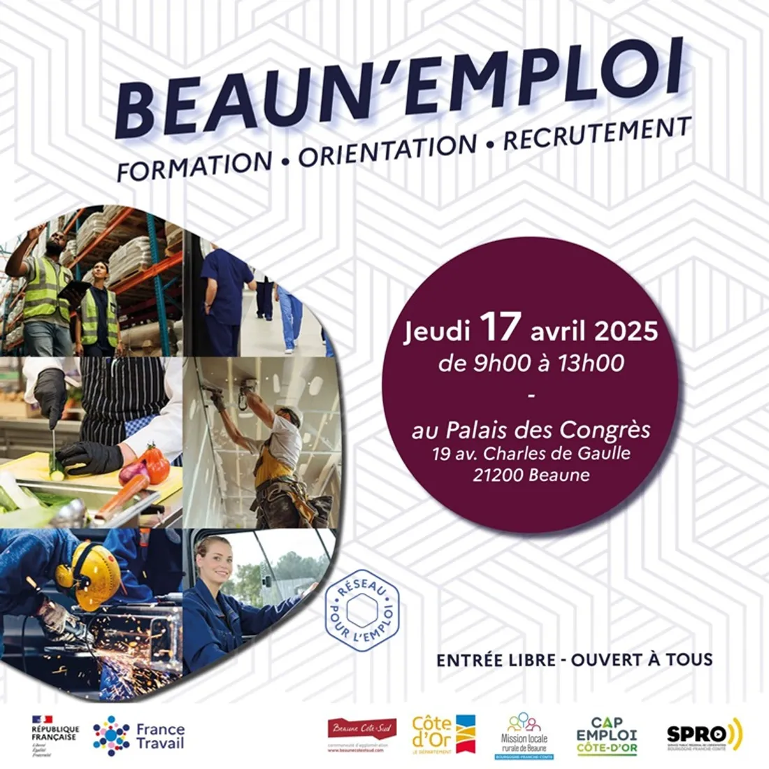 forum Beaun’Emploi ce jeudi 17 avril 2025
