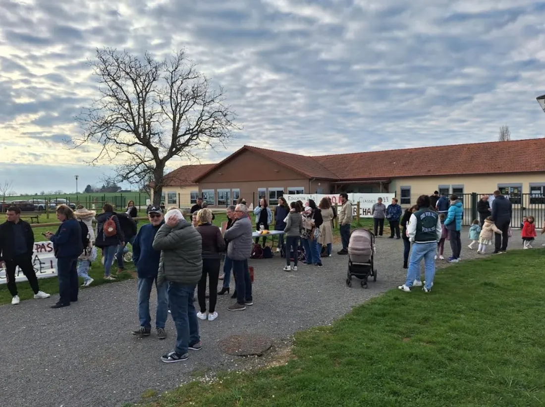Les parents d’élèves disent non à la fermeture d’une classe prévue à la rentrée prochaine