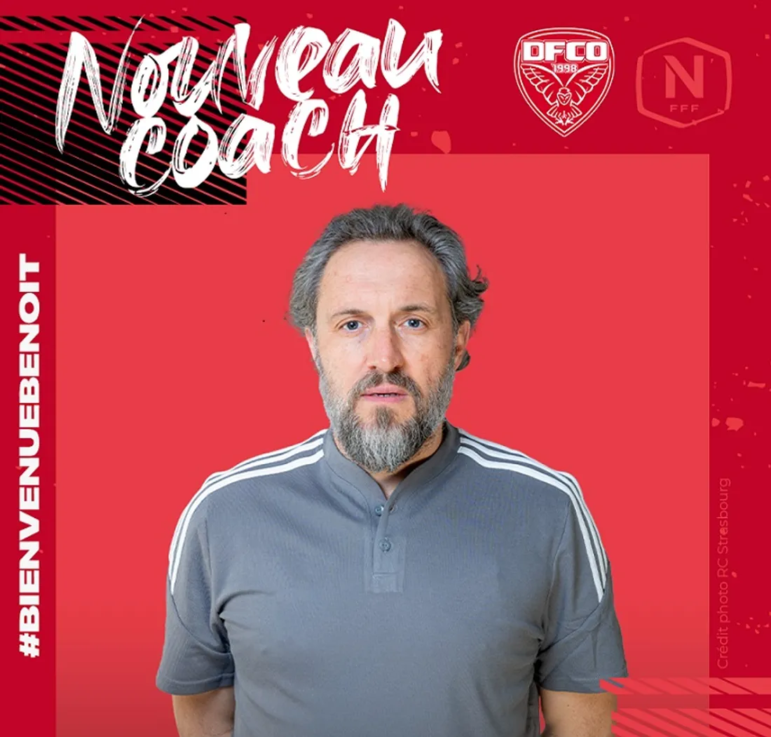 Benoît Tavenot est le nouvel entraîneur du DFCO 