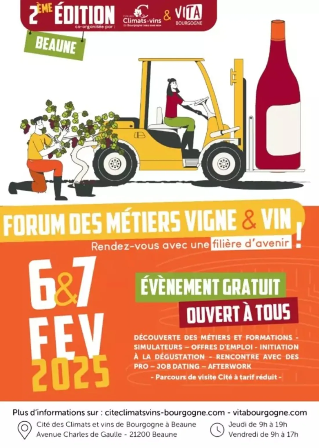 Le Forum des Métiers Vigne & Vin revient pour une 2ᵉ édition