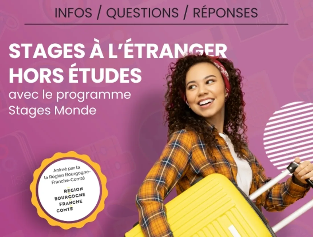 Cette séance s'intitule « Stages à l'étranger hors études avec le programme Stages Monde »