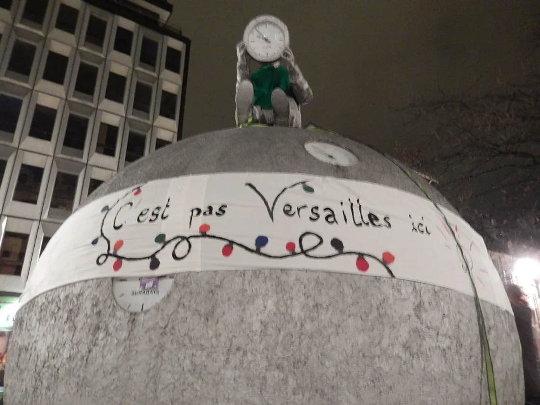 Les militants du collectif « Extinction Rebellion » dénoncent 