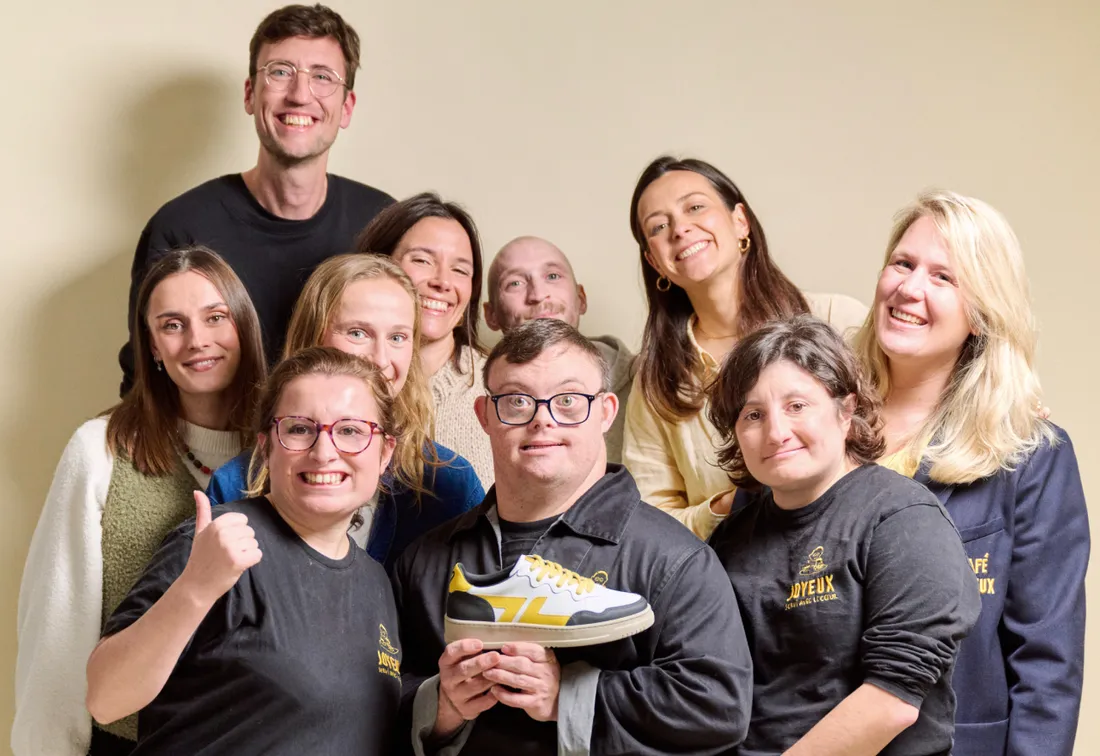 Des membres du réseau Café Joyeux.