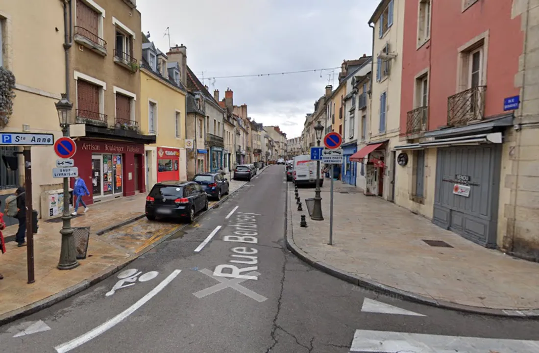 La rue Berbisey, à Dijon.